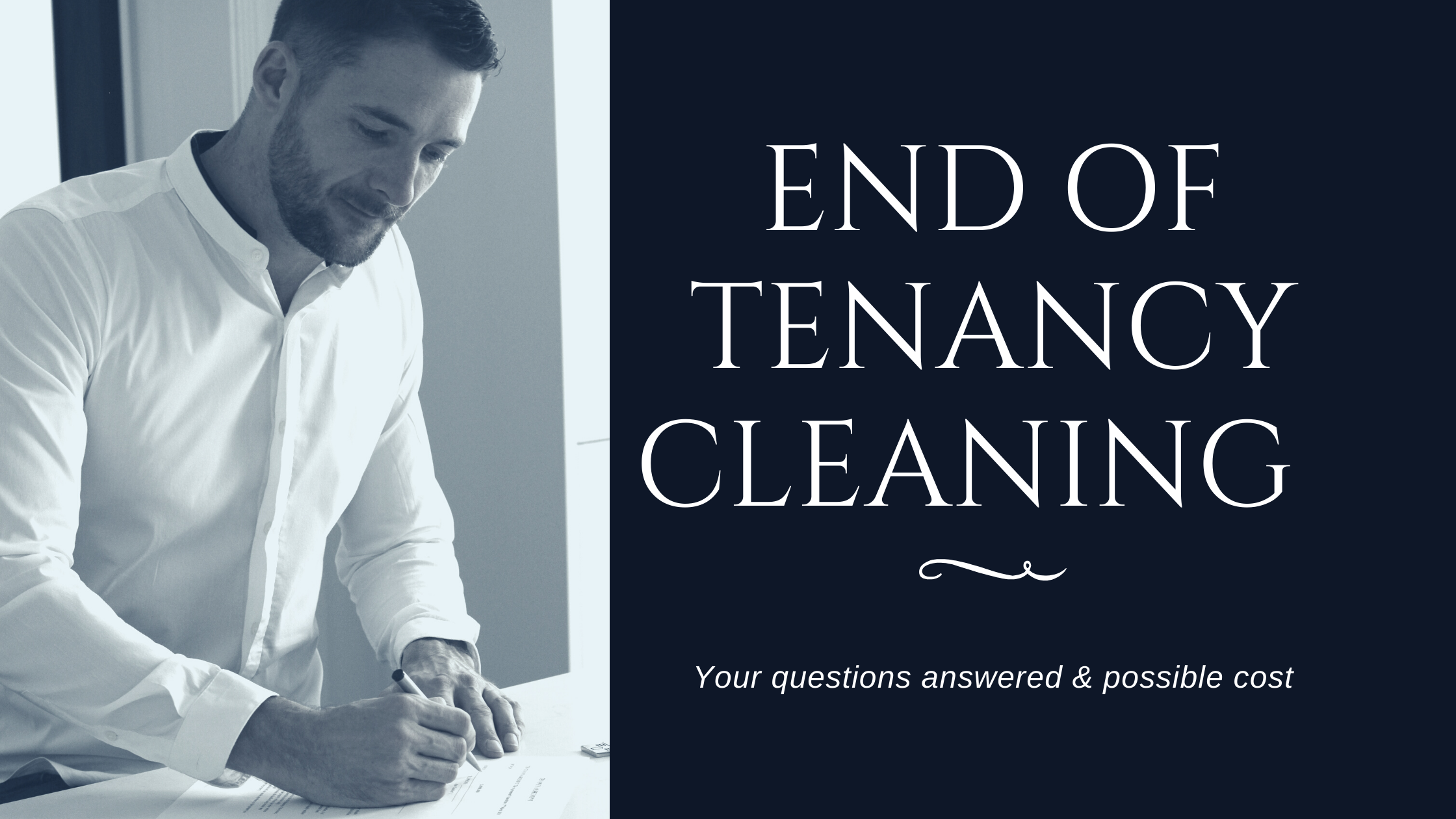 End of tenancy cleaning london cost